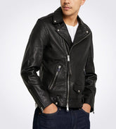 Geek Girl Liam Woodrum Leather Jacket